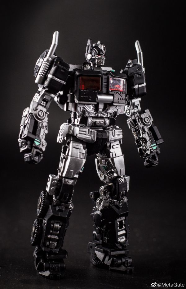 玩具聯合國★ 現貨 METAGATE 口袋比例 M-01B BLACK FIRE 黑火 暗黑 柯博文 