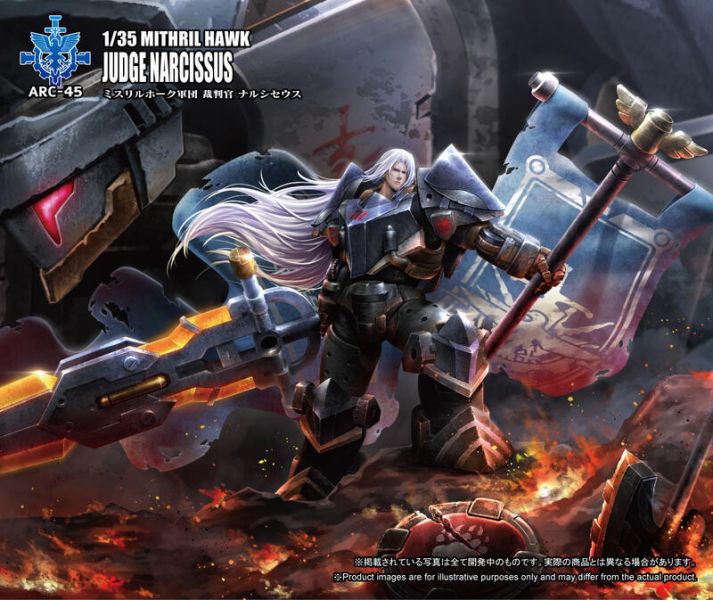 玩具聯合國 現貨 幻古戰紀 ARCHECORE ARC-45 秘銀雄鷹軍團 裁判官 納西瑟斯 