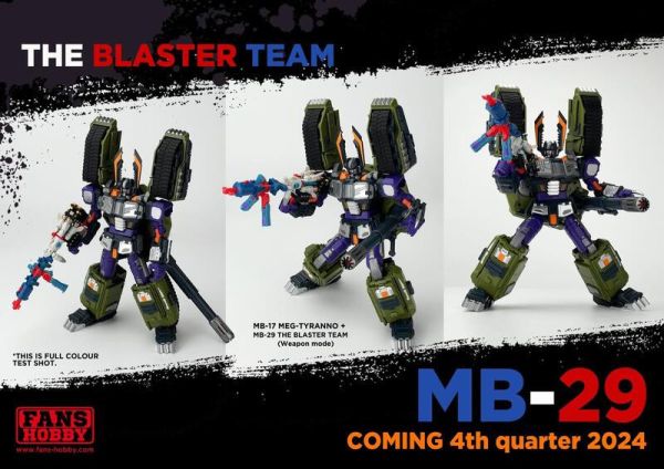 玩具聯合國★ 預購免訂金 FANSHOBBY FH 微星傳說 MB-29 火箭炮小隊 爆能槍小隊 