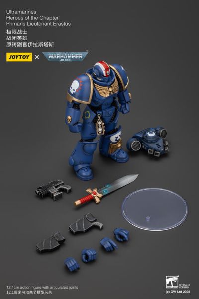 玩具聯合國 預購免訂金 暗源 Joy toy 極限戰士 老兵軍士卡斯特 原鑄副官伊拉斯塔斯 旗手波斯卡 戰鎚 40K 