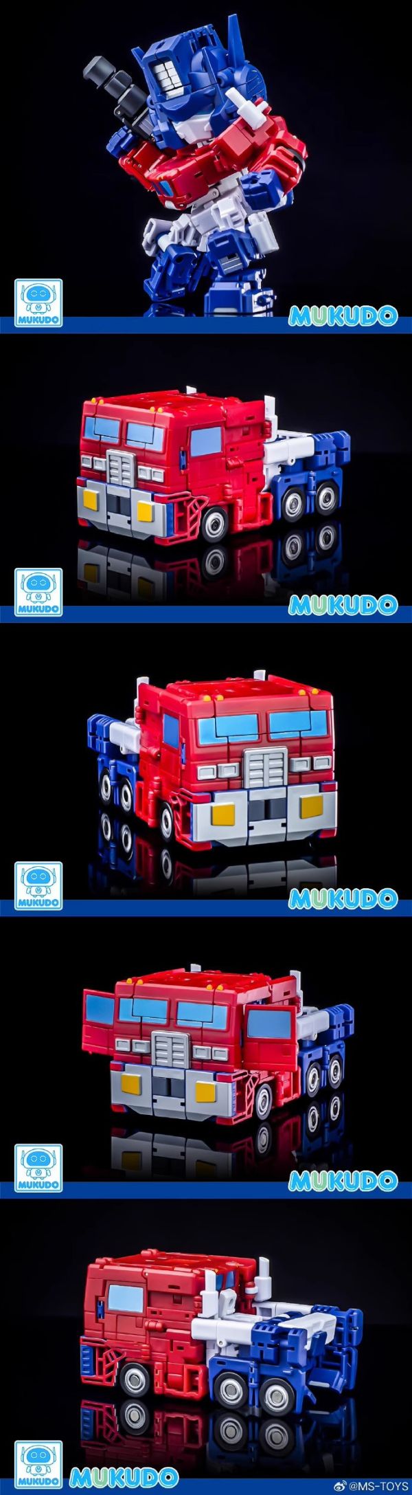 玩具聯合國★ 分批到貨 魔方 MS-G04 卡卡仔 TRUCK BOY 柯博文 Q版 可變形 