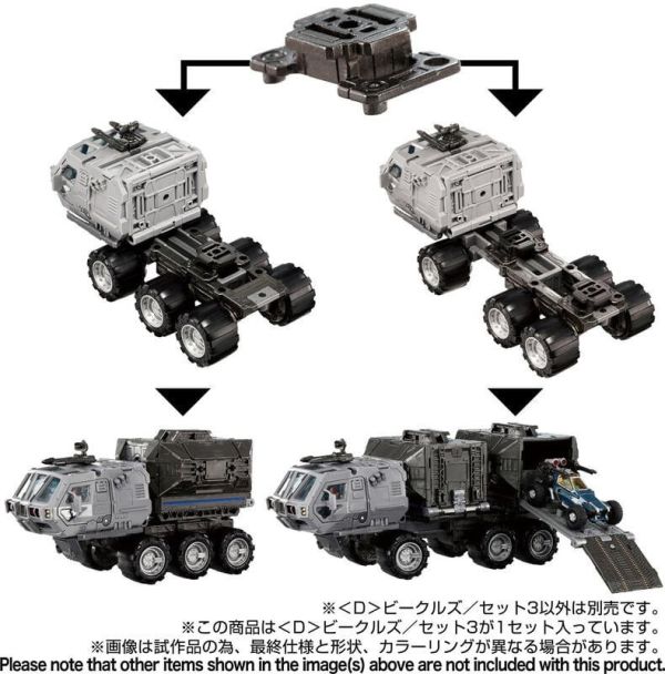 玩具聯合國★ 現貨 戴亞克隆 DIACLONE D-03 <D> 車輛套組3 