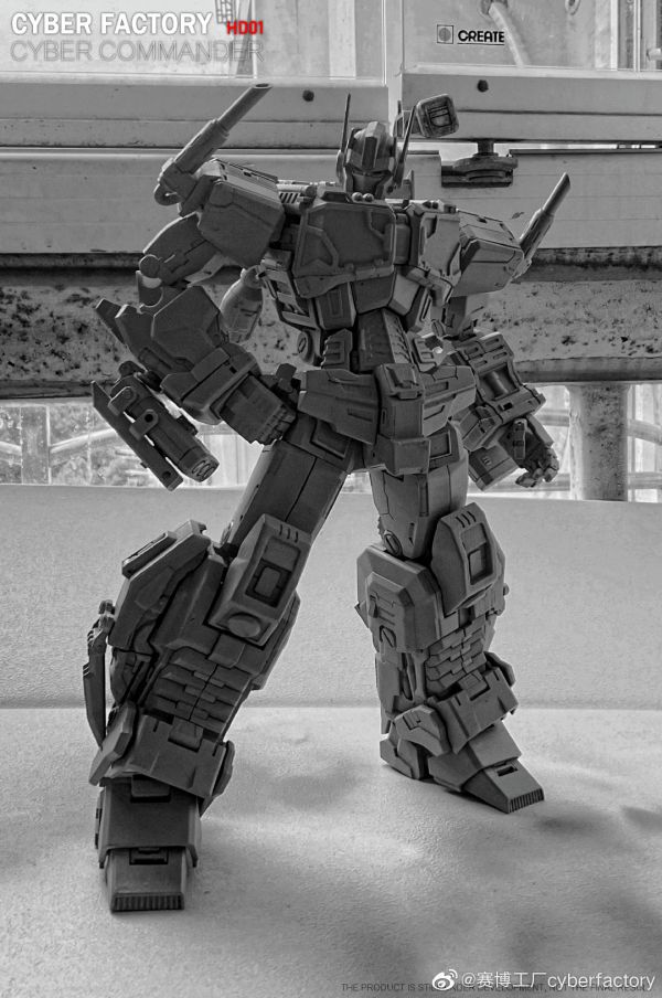 玩具聯合國★ 超前預購免訂金 賽博工廠 HD01-Cyber Commander 賽博 指揮官 柯博文 可變形 