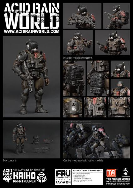 玩具聯合國 預購免訂金 TOYS ALLIANCE 酸雨戰爭 Acid Rain FAV-A134 海堡傘兵 