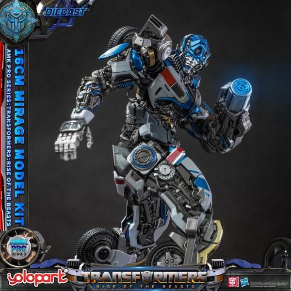 玩具聯合國★ 預購免訂金 代理版 Amk pro 變形金剛 萬獸崛起 幻影 Mirage 預組裝模型 
