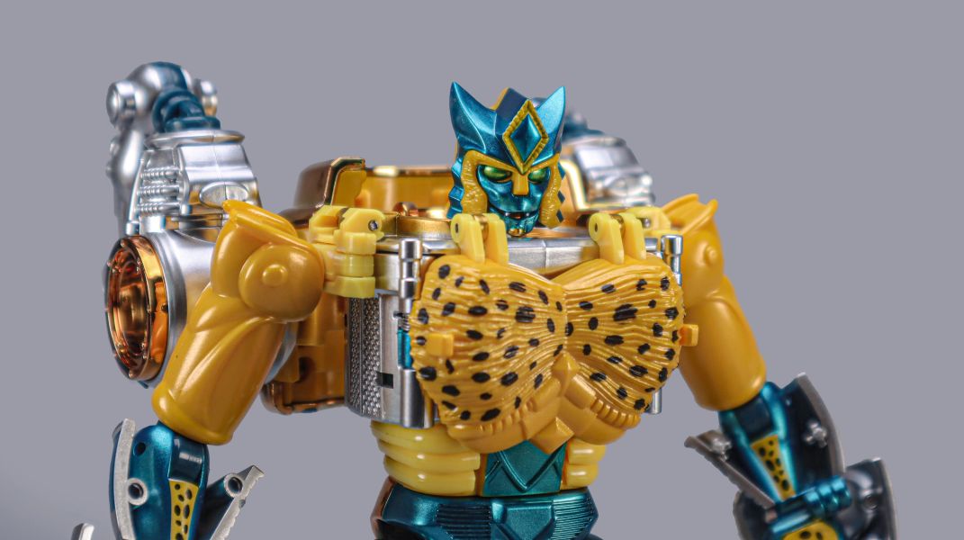 玩具聯合國★ 預購免訂金 TA BWM-03 野獸戰爭 金屬變體豹司令 二代 黃豹 超能勇士 精塗版 