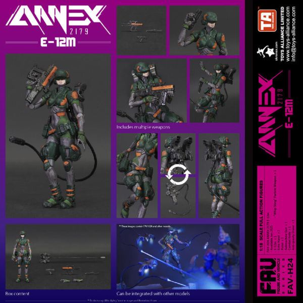 玩具聯合國★ 預購免訂金 TOYS ALLIANCE 酸雨戰爭 ANNEX 2179 FAV-H24 E-12m 