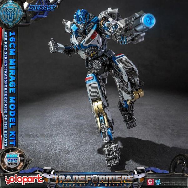 玩具聯合國★ 預購免訂金 代理版 Amk pro 變形金剛 萬獸崛起 幻影 Mirage 預組裝模型 