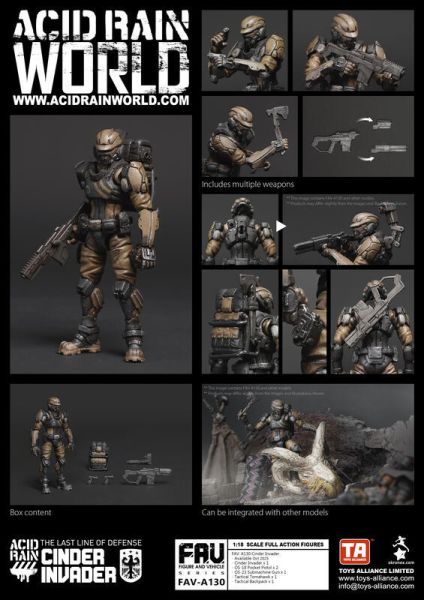 玩具聯合國 預購免訂金 TOYS ALLIANCE 酸雨戰爭 Acid Rain FAV-A130 渣燼侵襲者 