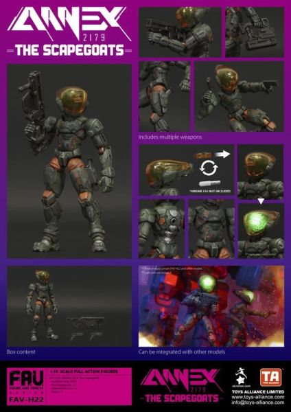 玩具聯合國★ 預購免訂金 TOYS ALLIANCE 酸雨戰爭 ANNEX 2179 FAV-H22 替死鬼 