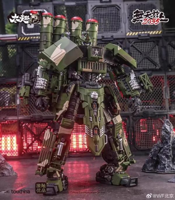 玩具聯合國 補貨 TouchToys 冭趣 HQ-9BE 岩戟 赤霄級 機甲導彈車 變形玩具 
