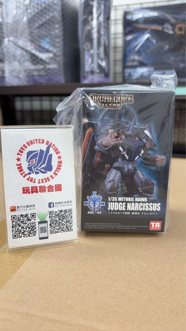 玩具聯合國 現貨 幻古戰紀 ARCHECORE ARC-45 秘銀雄鷹軍團 裁判官 納西瑟斯 