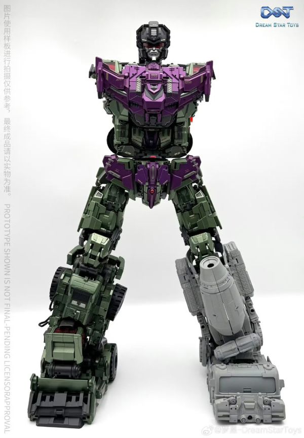 玩具聯合國 預購免訂金 Dream Star Toys DST02-005 大力戰神 警力神 水泥車 攪拌戰者 