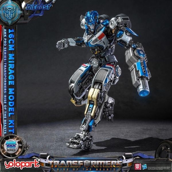 玩具聯合國★ 預購免訂金 代理版 Amk pro 變形金剛 萬獸崛起 幻影 Mirage 預組裝模型 