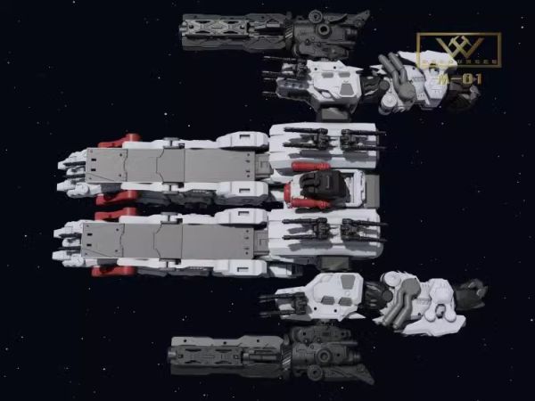 玩具聯合國★ 預購 W-Resources M-01 鋼鐵要塞 FOC 三變 猛大帥 高約120公分 