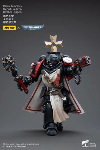 玩具聯合國★ 預購免訂金 暗源 Joy toy 黑色聖堂 聖劍兵士 德拉根兄弟 B 戰錘 戰槌 40K 3.75 