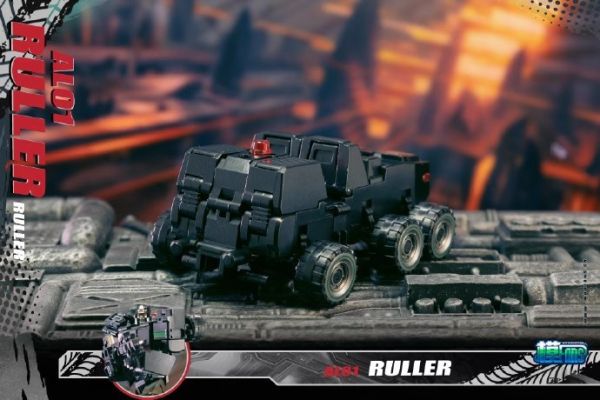 玩具聯合國 預購免訂金 Modfans 變形之路 AL01H 黑色 Ruller 小滾珠 羅樂樂 