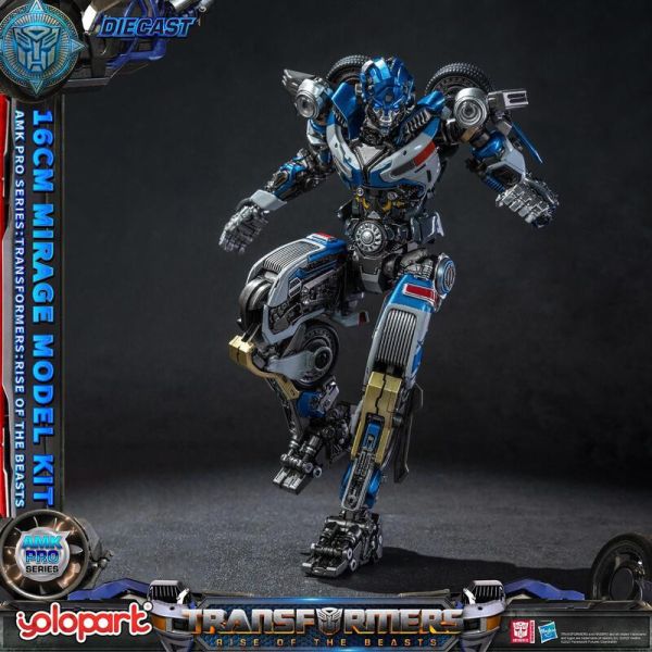 玩具聯合國★ 預購免訂金 代理版 Amk pro 變形金剛 萬獸崛起 幻影 Mirage 預組裝模型 
