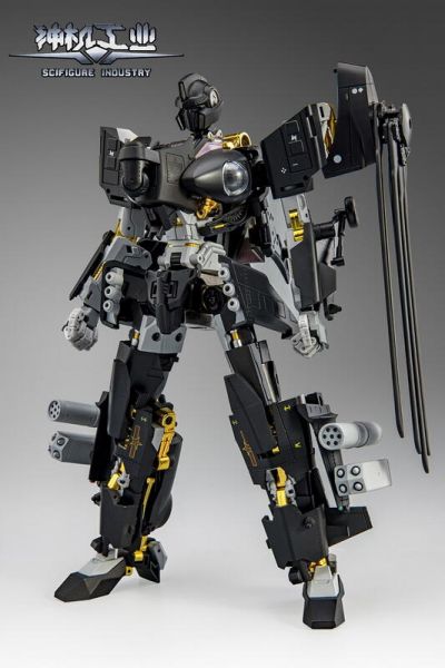 玩具聯合國★ 特價預購 神機工業 CS-02 匠字壹號 武直十 暗鴞 直升機 變形 合金成品模型 
