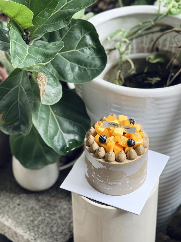 4吋 芒果百香紅茶戚風 甜點工作室,生乳蛋糕,生日蛋糕,千層蛋糕,