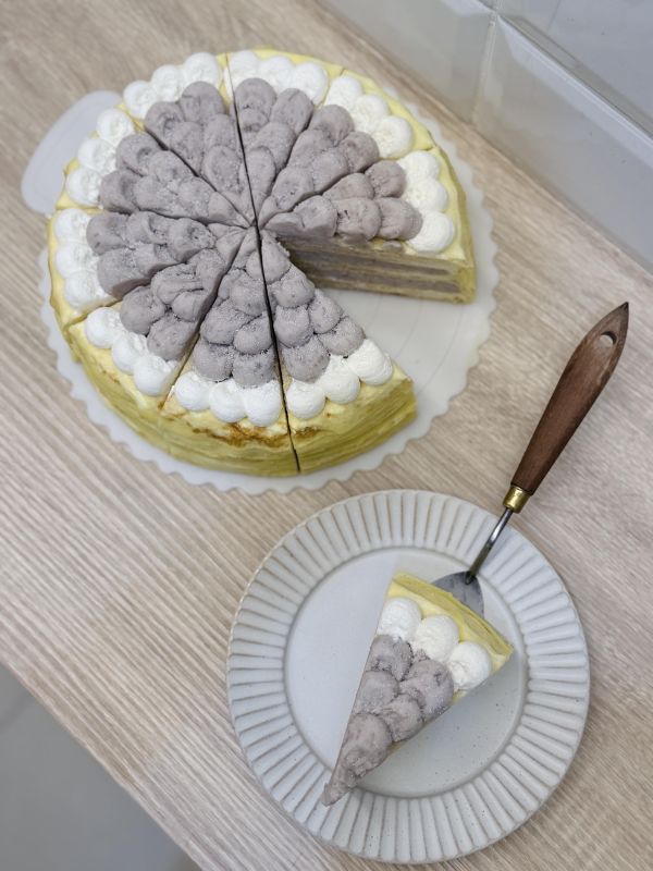 6吋 大甲芋泥千層 芋頭空 芋泥 生日蛋糕 千層蛋糕