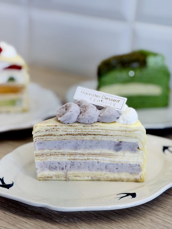 6吋 大甲芋泥千層 芋頭空 芋泥 生日蛋糕 千層蛋糕