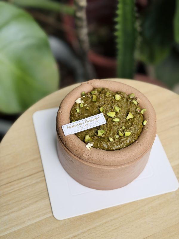 4吋 杜拜巧克力開心果蛋糕 生日蛋糕、水果蛋糕、抹茶控、蘋果、日本抹茶