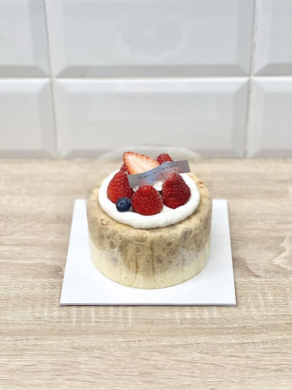 4吋 草莓乳霜千層 千層,生日蛋糕,千層蛋糕,