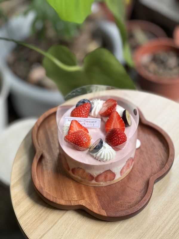 4吋 草莓優格生乳酪慕斯蛋糕 草莓季