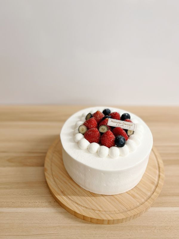 8吋 經典草莓鮮奶油蛋糕 草莓季、生日蛋糕、草莓蛋糕