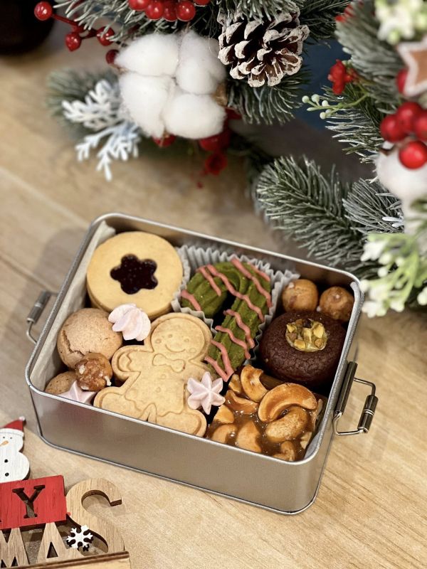 Merry Xmas聖誕限定鐵盒餅乾 聖誕節