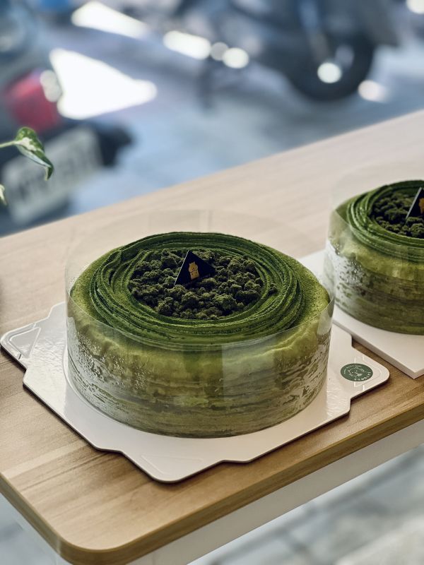 8吋 小山園抹茶千層 抹茶控,抹茶千層,生日蛋糕,千層蛋糕,