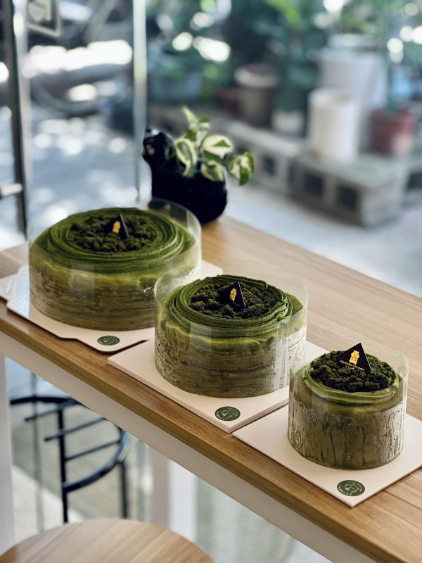 6吋 小山園抹茶千層 抹茶控,抹茶千層,生日蛋糕,千層蛋糕,