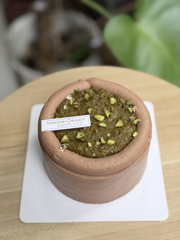 6吋 杜拜巧克力開心果蛋糕 生日蛋糕、水果蛋糕、抹茶控、蘋果、日本抹茶