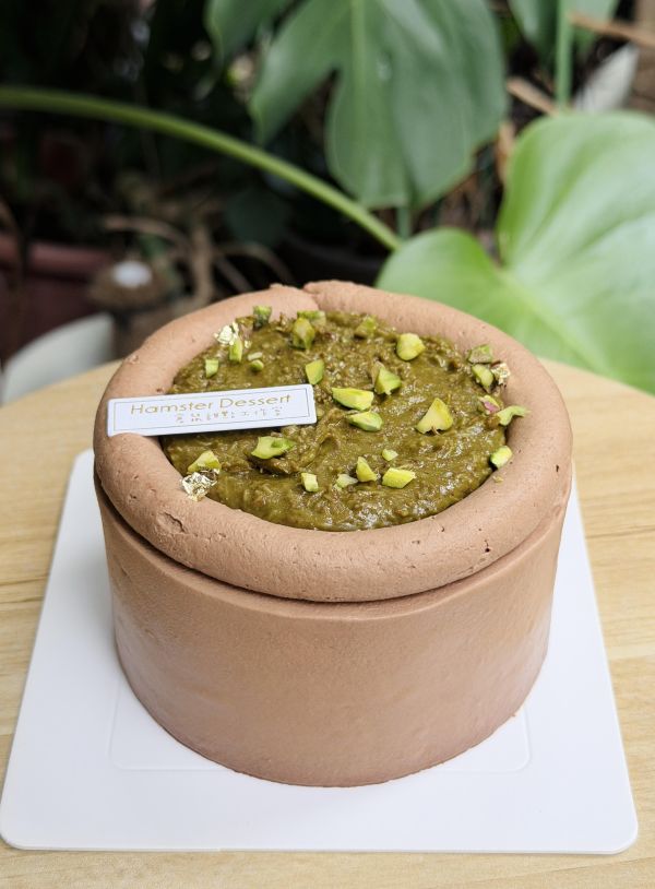 6吋 杜拜巧克力開心果蛋糕 生日蛋糕、水果蛋糕、抹茶控、蘋果、日本抹茶