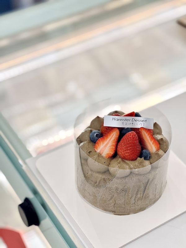 4吋 草莓紅烏龍千層 千層,生日蛋糕,千層蛋糕,