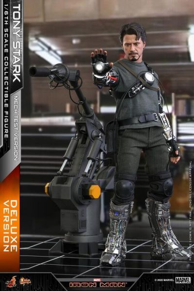 【樂玩具】全新現貨 野獸國 HOT TOYS MMS582 鋼鐵人 東尼史塔克 飛行測試款 豪華版 