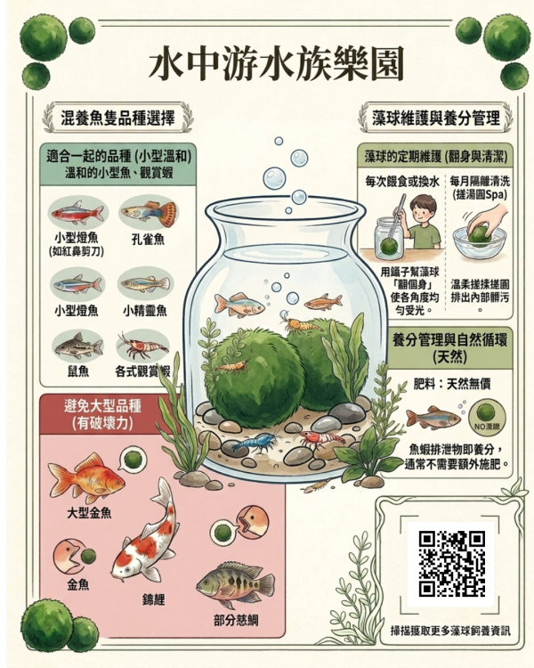 Marimo綠藻球 
