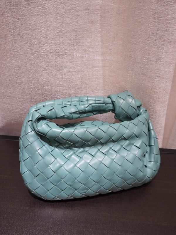 BV湖水綠色mini jodie包 #251957 