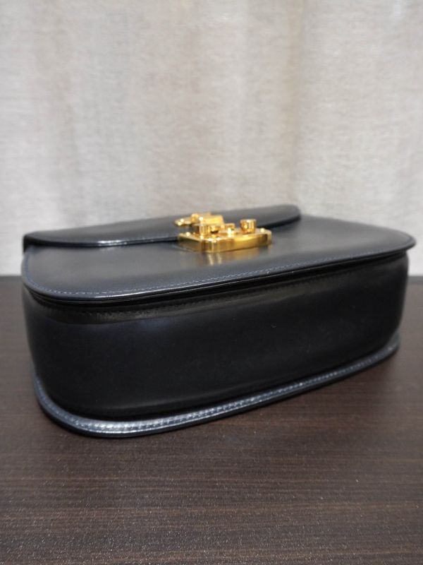 Gucci 深藍色手提斜背包 #251954 