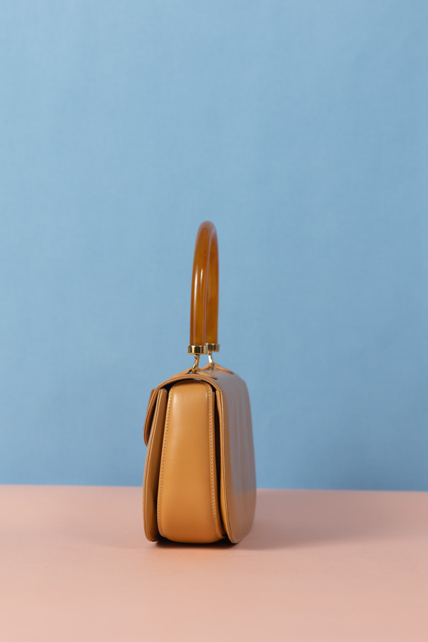 Gucci限量焦糖玳瑁手提包 #220334 