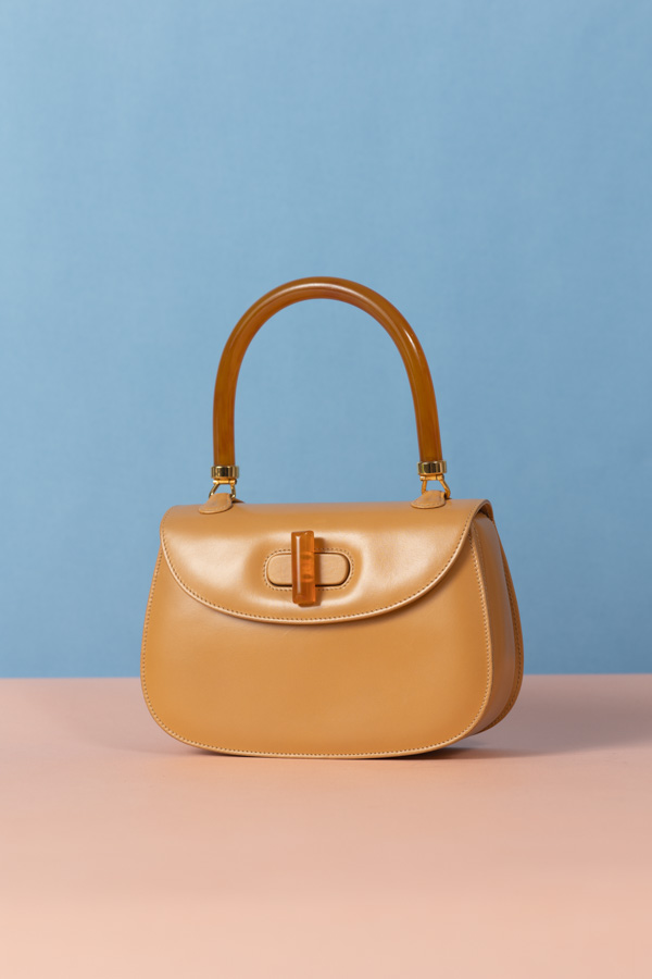 Gucci限量焦糖玳瑁手提包 #220334 