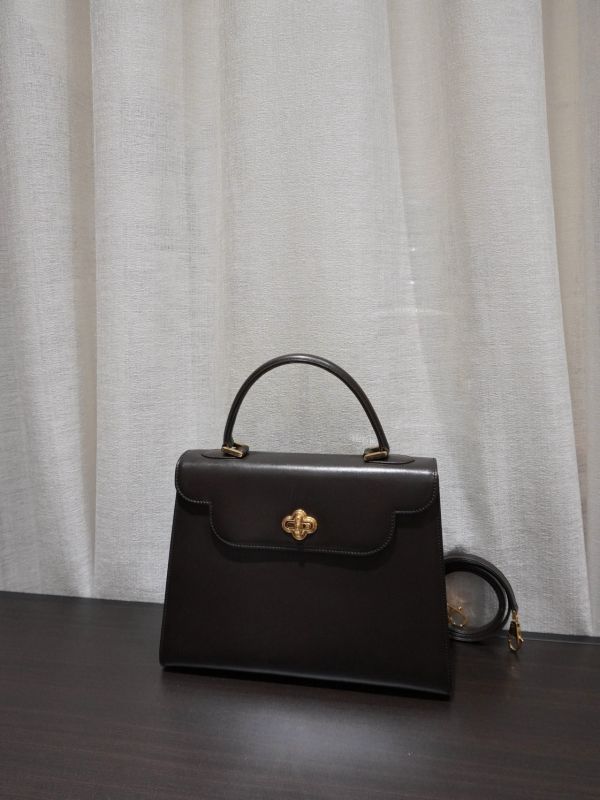 Bally咖啡色手提肩背包 #251977 