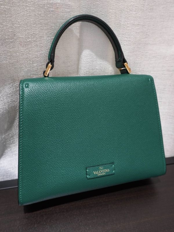Valentino綠色手提斜背包 #251942 