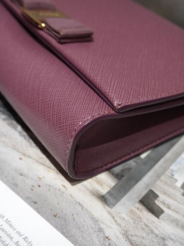 Ferragamo蝴蝶結鏈條包 #251964 