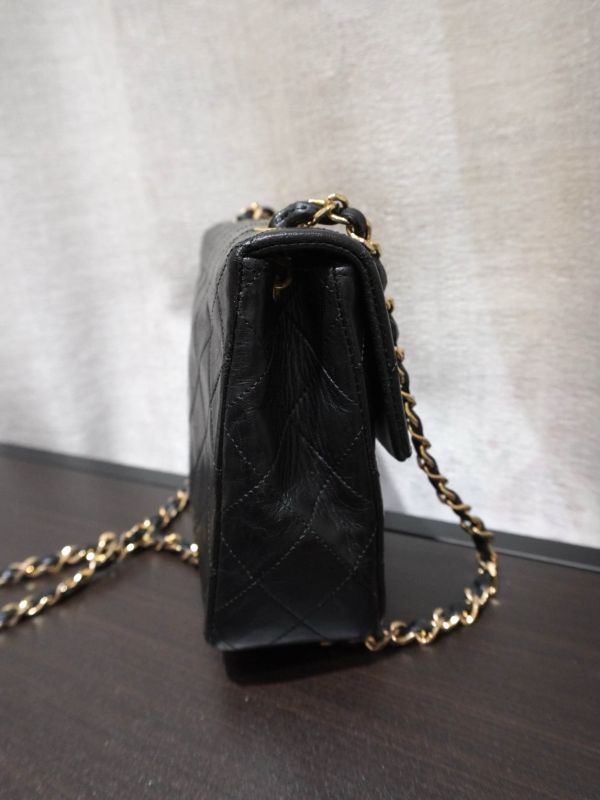 Chanel黑色口蓋包 #251902 