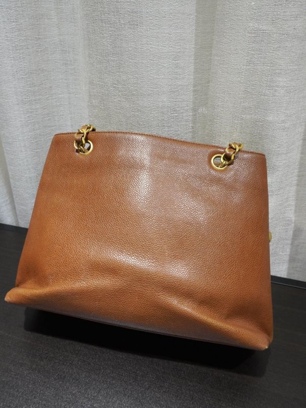 Chanel 焦糖色托特包 #252025 