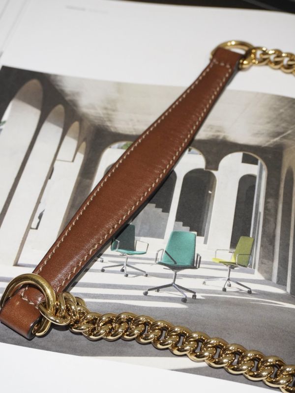 Gucci老花橢圓鏈條包 #252052 