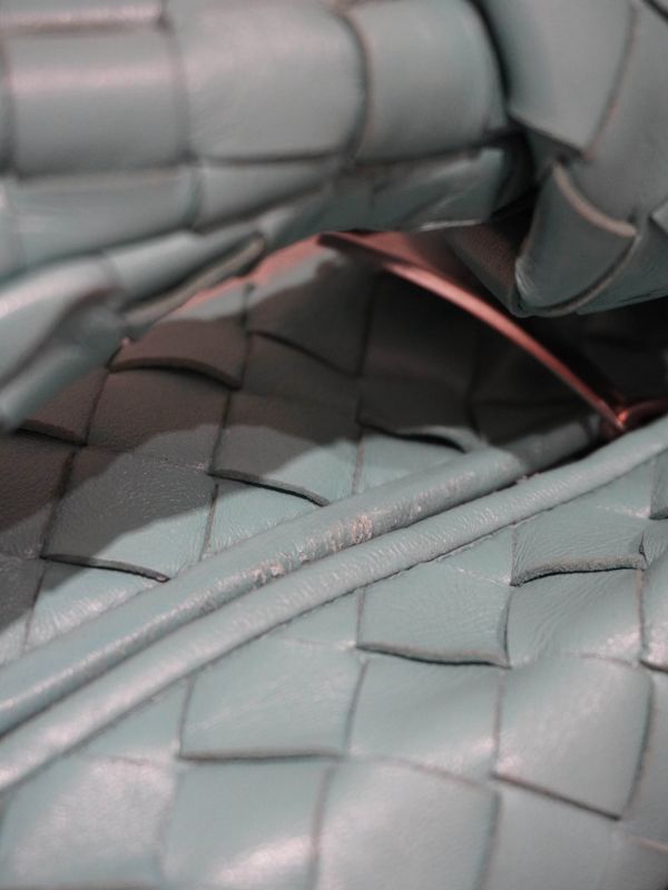 BV湖水綠色mini jodie包 #251957 