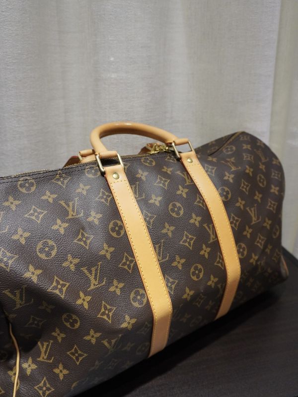 LV老花keepall 45旅行袋 #241634 